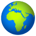 🌍 الكرة الأرضية يظهر عليها أوروبا -إفريقيا الإيموجي على منصة جوي بيكسيلز 🌍 الكرة الأرضية يظهر عليها أوروبا -إفريقيا الإيموجي على منصة جوي بيكسيلز