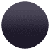 ⚫ Círculo Preto Emoji na Plataforma JoyPixels ⚫ Círculo Preto Emoji na Plataforma JoyPixels