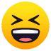 😆 Grinning Squinting Face Emoji | 🏆 Emojiguide