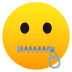 🤐 Zipper Mouth Face Emoji | 🏆 Emojiguide