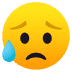 😥 Sad But Relieved Face Emoji | 🏆 Emojiguide