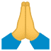 🙏 Folded Hands Emoji | 🏆 Emojiguide