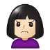 🙍🏻♀️  امرأة بلون بشرة فاتحة متجهمة 🙍🏻♀️  امرأة بلون بشرة فاتحة متجهمة Emoji