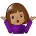 🤷🏽 Personne haussant les épaules à la peau moyenne Emoji sur la plateforme Samsung 🤷🏽 Personne haussant les épaules à la peau moyenne Emoji sur la plateforme Samsung