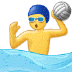 🤽♂️ رجل يلعب كرة الماء 🤽♂️ رجل يلعب كرة الماء Emoji