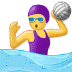 🤽♀️ امرأة تلعب كرة الماء 🤽♀️ امرأة تلعب كرة الماء Emoji