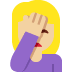 🤦🏼♀️ Donna Che Fa Un Facepalm Tonalità Pelle Medio-Chiara Emoji sulla Piattaforma Twitter 🤦🏼♀️ Donna Che Fa Un Facepalm Tonalità Pelle Medio-Chiara Emoji sulla Piattaforma Twitter
