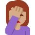 ๐คฆ๐ฝโโ๏ธ Getinte Huidskleur Vrouw Die Het Gezicht Met De Hand Bedekt Emoji op Twitter Platform ๐คฆ๐ฝโโ๏ธ Getinte Huidskleur Vrouw Die Het Gezicht Met De Hand Bedekt Emoji op Twitter Platform