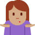 🤷🏽 Personne haussant les épaules à la peau moyenne Emoji sur la plateforme Twitter 🤷🏽 Personne haussant les épaules à la peau moyenne Emoji sur la plateforme Twitter