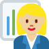 👩🏼💼 Impiegata Tonalità Pelle Medio-Chiara Emoji sulla Piattaforma Twitter 👩🏼💼 Impiegata Tonalità Pelle Medio-Chiara Emoji sulla Piattaforma Twitter