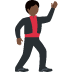 🕺🏿 Homem de Tom de Pele Escura Dançando Emoji na Plataforma Twitter 🕺🏿 Homem de Tom de Pele Escura Dançando Emoji na Plataforma Twitter