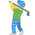 🏌️♂️ Мужчина играет в гольф Эмодзи на платформе Twitter 🏌️♂️ Мужчина играет в гольф Эмодзи на платформе Twitter