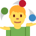 🤹♂️ Mann jongliert Emoji auf Twitter-Plattform 🤹♂️ Mann jongliert Emoji auf Twitter-Plattform