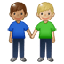 👨🏽🤝👨🏼 Uomini Che Si Tengono Per Mano Tonalità Pelle Media E Medio-Chiara Emoji sulla Piattaforma Twitter 👨🏽🤝👨🏼 Uomini Che Si Tengono Per Mano Tonalità Pelle Media E Medio-Chiara Emoji sulla Piattaforma Twitter