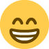 😁 喜气洋洋的脸 推特平台的表情符号 😁 喜气洋洋的脸 推特平台的表情符号