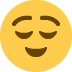 😌 Relieved Face Emoji | 🏆 Emojiguide