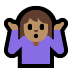 🤷🏽 Personne haussant les épaules à la peau moyenne Emoji sur la plateforme Windows 🤷🏽 Personne haussant les épaules à la peau moyenne Emoji sur la plateforme Windows