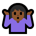 🤷🏾 Persona Che Fa Spallucce Tonalità Pelle Medio-Scura Emoji sulla Piattaforma Windows 🤷🏾 Persona Che Fa Spallucce Tonalità Pelle Medio-Scura Emoji sulla Piattaforma Windows