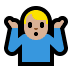 🤷🏼♂️  رجل بلون بشرة فاتحة-متوسطة يهز كتفيه 🤷🏼♂️  رجل بلون بشرة فاتحة-متوسطة يهز كتفيه Emoji