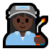 👩🏿🏭 深肤色女性工厂工人 微软平台的表情符号 👩🏿🏭 深肤色女性工厂工人 微软平台的表情符号