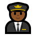 👨🏾✈️ Männlicher Pilot mit mitteldunklem Hautton Emoji auf Windows-Plattform 👨🏾✈️ Männlicher Pilot mit mitteldunklem Hautton Emoji auf Windows-Plattform