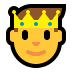🤴 Fürst Emoji auf Windows-Plattform 🤴 Fürst Emoji auf Windows-Plattform