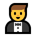 🤵 رجل يرتدي بدلة 🤵 رجل يرتدي بدلة Emoji