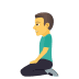 🧎♂️ Uomo In Ginocchio Emoji sulla Piattaforma Windows 🧎♂️ Uomo In Ginocchio Emoji sulla Piattaforma Windows