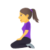 🧎♀️ Donna In Ginocchio Emoji sulla Piattaforma Windows 🧎♀️ Donna In Ginocchio Emoji sulla Piattaforma Windows