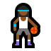 ⛹🏾♀️ Mulher de Tom de Pele Meio Escura Quicando Bola Emoji na Plataforma Windows ⛹🏾♀️ Mulher de Tom de Pele Meio Escura Quicando Bola Emoji na Plataforma Windows