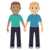 👨🏽🤝👨🏼 Uomini Che Si Tengono Per Mano Tonalità Pelle Media E Medio-Chiara Emoji sulla Piattaforma Windows 👨🏽🤝👨🏼 Uomini Che Si Tengono Per Mano Tonalità Pelle Media E Medio-Chiara Emoji sulla Piattaforma Windows