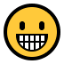 😀 وجه يبتسم ابتسامة عريضة  😀 وجه يبتسم ابتسامة عريضة  Emoji